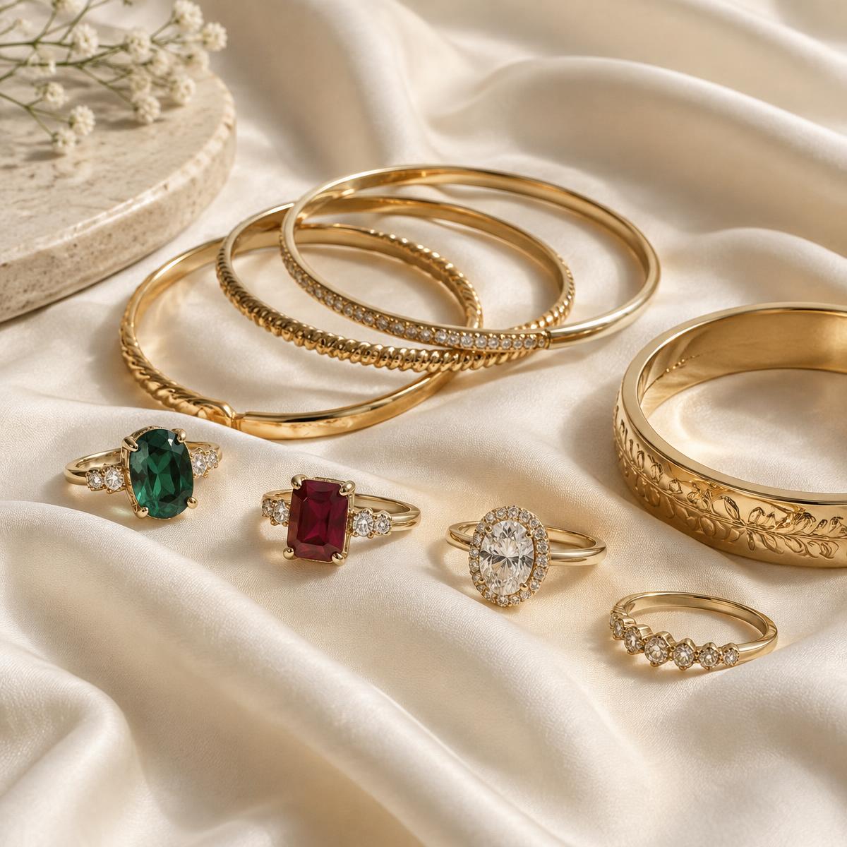 Handcrafted gold and gem jewellery by Sri Nadeesha